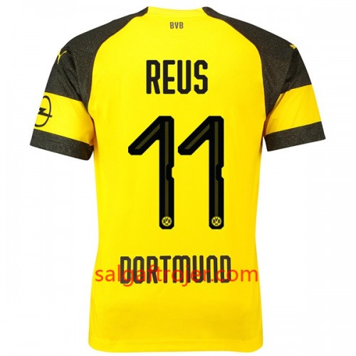Borussia Dortmund Fodboldtrøjer Reus 11 Hjemmebanesæt 2018/19 Kort ærmer Borussia Dortmund Fodboldtrøjer Reus 11 Hjemmebanesæt 2018/19 Kort ærmer